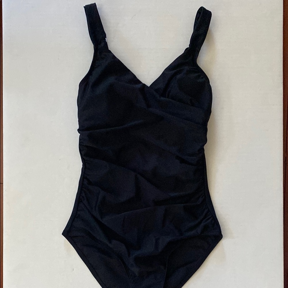 Black One Piece Swimsuit